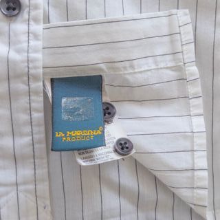 [XL] - La Martina - Camisa manga larga a rayas