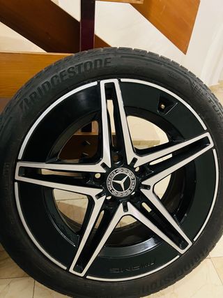CHOllO!Llantas Mercedes AMG +Neumáticos Bridgeston