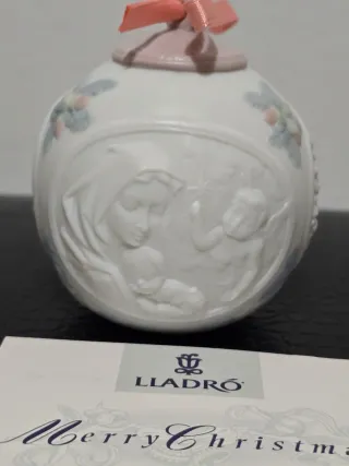 Bola Navidad Lladro 1997 Porcelana