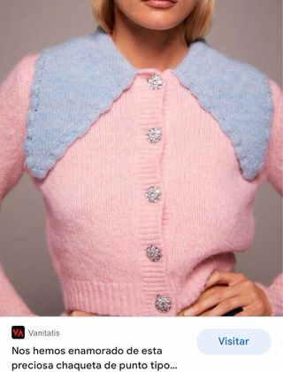 Cárdigan joya de Zara