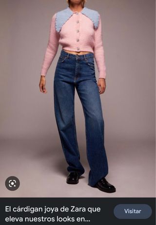 Cárdigan joya de Zara