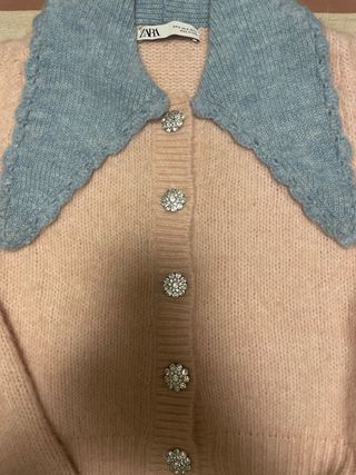 Cárdigan joya de Zara