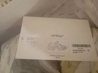 Off-White Glove Slip On Beige Talla 40