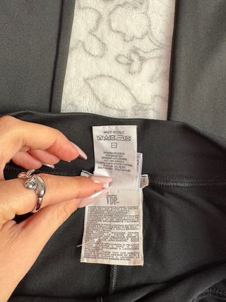 Pantaloni neri donna con cuore