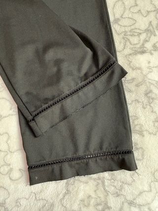 Pantaloni neri donna con cuore