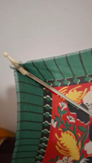 Paraguas Vintage Floral 70s