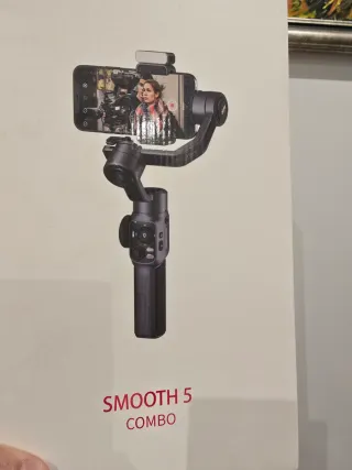 Estabilizador Zhiyun Smooth 5 3 Ejes