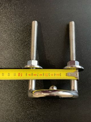 Anilla arrastre wakeboard inox 12,5mm