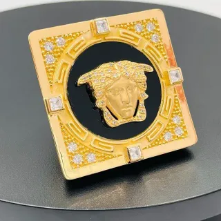 Sello Medusa Onix 18K Grande