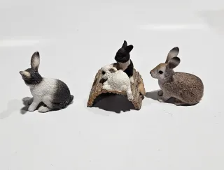 Familia de conejos Schleich