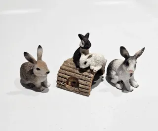 Familia de conejos Schleich