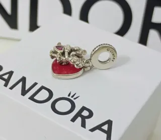 Pandora Charm Mickey Minnie con Amor.