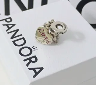 Pandora Charm Mickey Minnie con Amor.