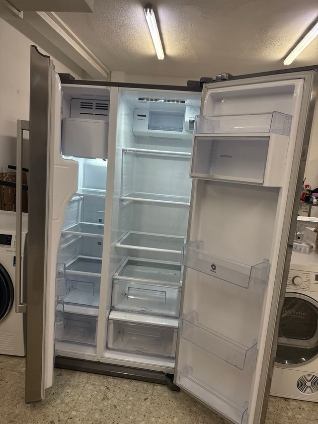 Frigorífico americano acero inoxidable