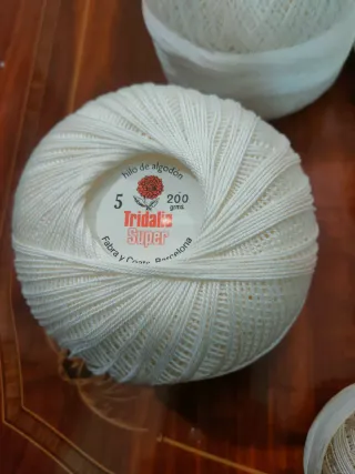 Bobinas hilo perlé Tridalia