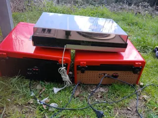 3 Tocadiscos Philips Negro/Plata lauson crosley.ro