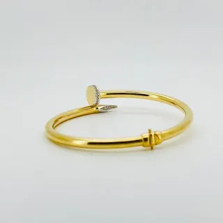 Pulsera Clavo Circonita 18K