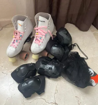 Pattini a rotelle taglia 37