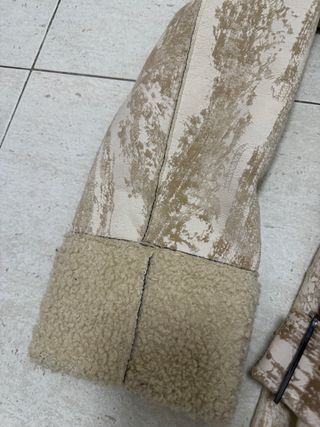 Abrigo largo Desigual mujer beige