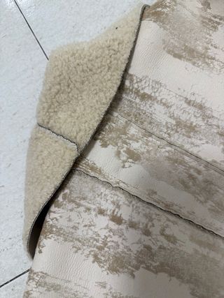 Abrigo largo Desigual mujer beige