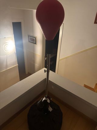 kit de boxeo rojo + guantes