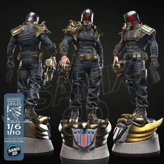 Figura Judge Dredd
