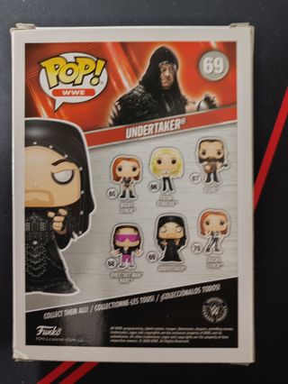Funko Pop! WWE Undertaker 69 Exclusive Glow