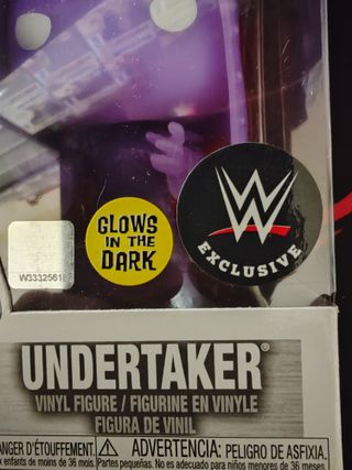 Funko Pop! WWE Undertaker 69 Exclusive Glow