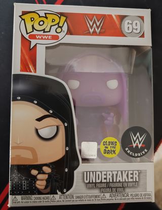 Funko Pop! WWE Undertaker 69 Exclusive Glow