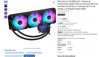 Refrigeración Líquida ROG Strix LC III