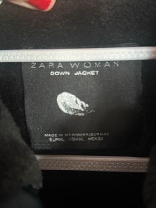 Chaqueta Zara acolchada azul