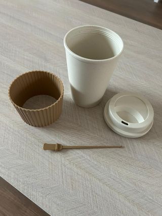 Vaso reutilizable portátil