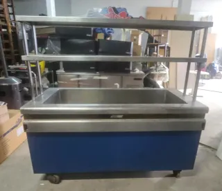 Mesa Baño María Acero Inoxidable Macfrin.