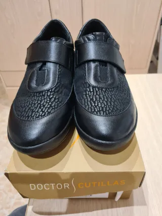 Zapatos Doctor Mujer Negros