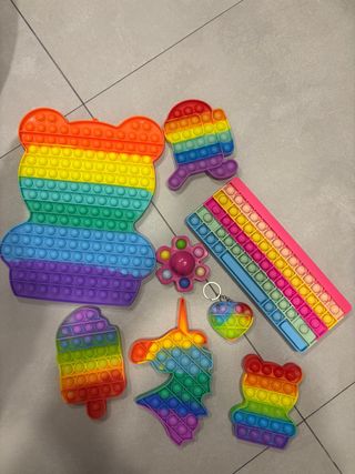Lote Pop It Arcoíris