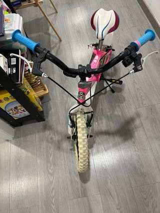 Bicicleta Infantil Rosa NEON X-TEAM PRO