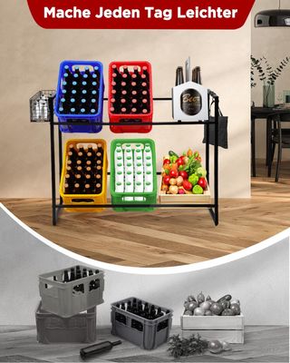 Estantería Metálica 6 Cajas +100kg