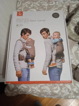 Mochila Porta Bebé Stokke MyCarrier Marrón