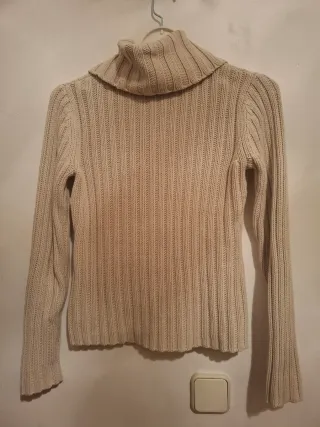 Jersey Amichi abotonado beige Talla M