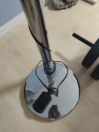 Lámpara de pie metal 5 focos