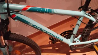 Bicicleta Rockrider azul