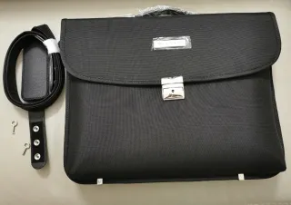 Borsa porta documenti Roncato nera