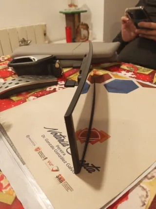 Espejo retrovisor negro