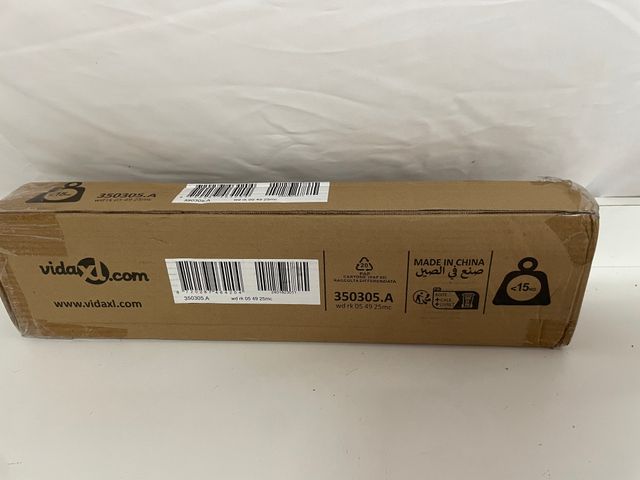 Estante para Leña Metálico Negro