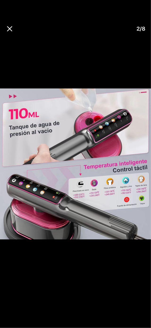 Planchadora portátil