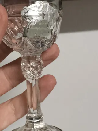 Licorera y vasos Bohemia multicolor