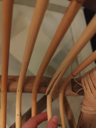 Silla Ratán y Bambú