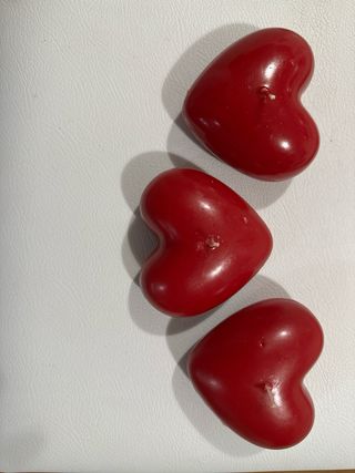 Candele Cuore Rosso