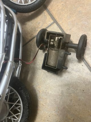 Moto polizia vintage telecomandata