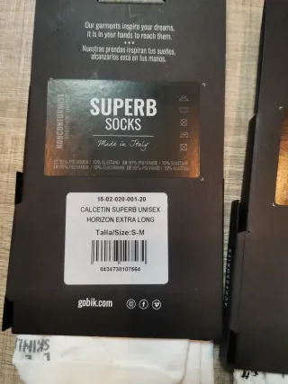 Pack 2 pares calcetines Gobik Talla S/M